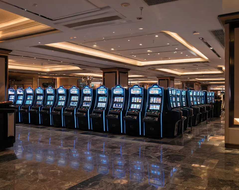Amatic casino gaming cabinet floor